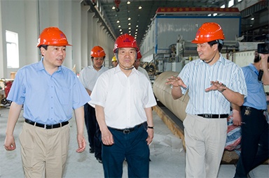 2007年5月25日，時(shí)任全國(guó)政協(xié)常委、經(jīng)濟(jì)委員會(huì)副主任、中國(guó)包裝聯(lián)合會(huì)會(huì)長(zhǎng)石萬(wàn)鵬一行來(lái)公司視察