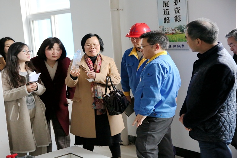 2019年3月8日，時(shí)任浙江省水利廳水資源管理處副調(diào)研員沈仁英蒞臨景興調(diào)研指導(dǎo)